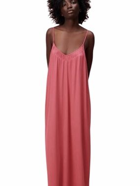 Zara Ribbed Maxi Dress